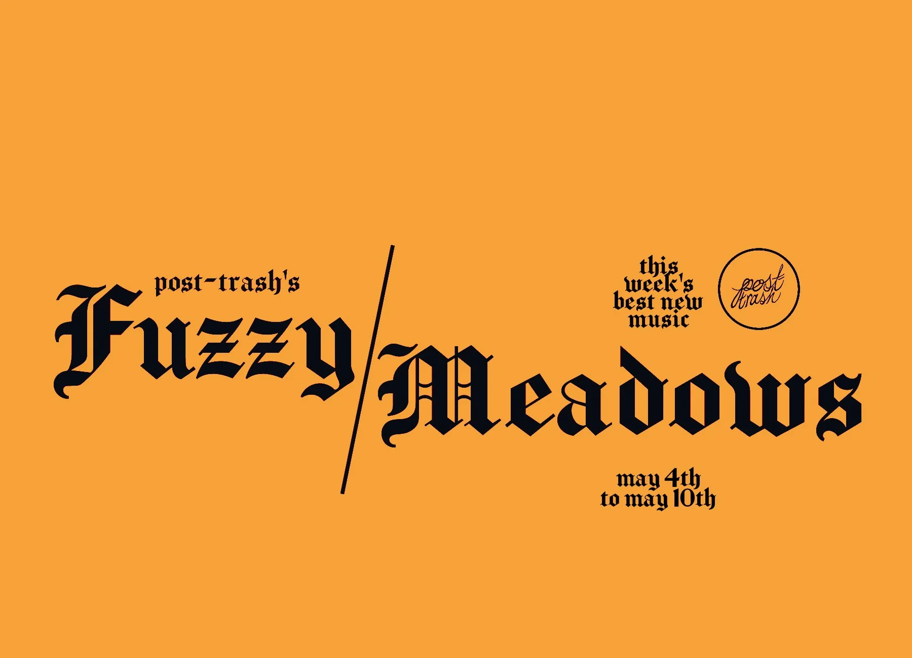 Fuzzy Meadows: The Week's Best New Music (May 4th - May 10th)