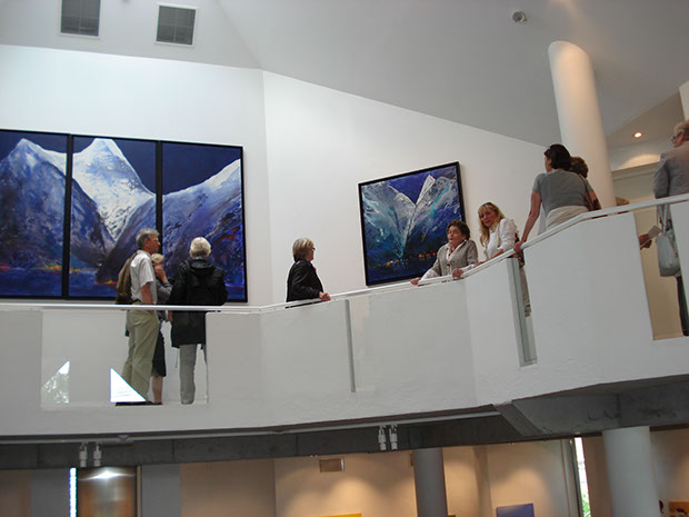 Eva Langaas utstilling på Gulden Kunstverk 2009