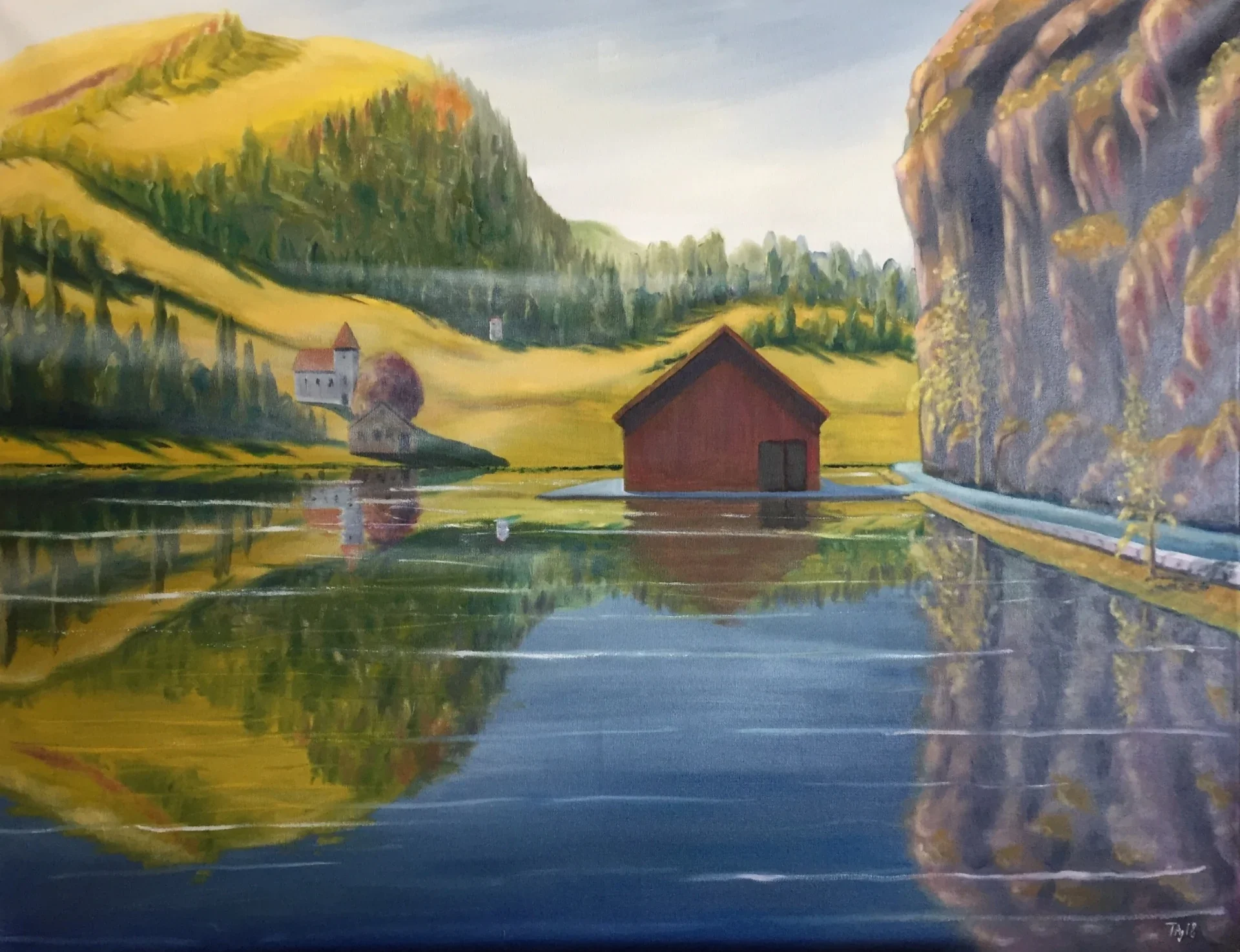 Austrian landscape 70 x 90.webp