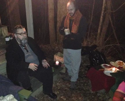 Freddy and Jay at Alan's Party