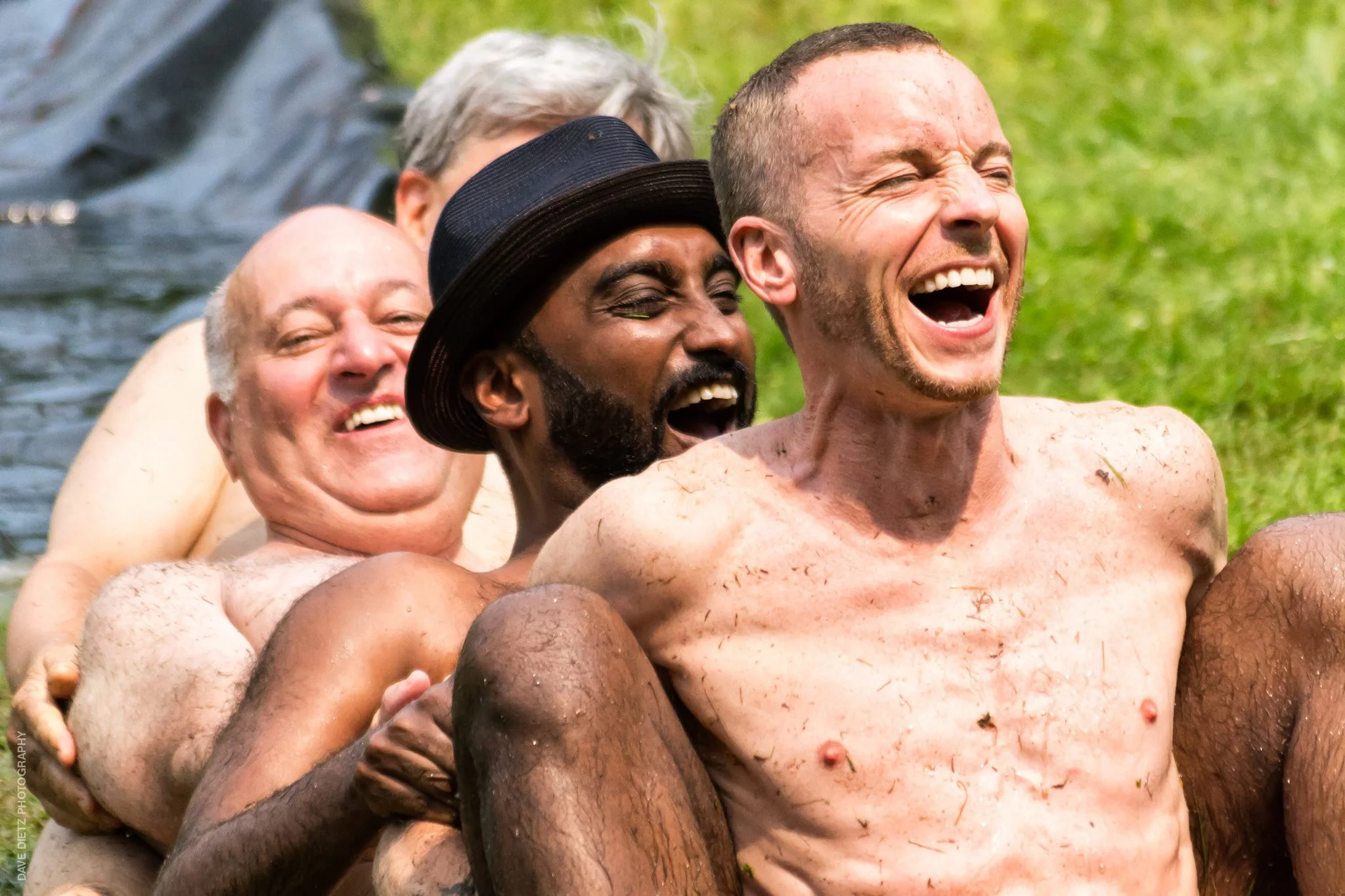 Me having fun in the sun with the boys ! 