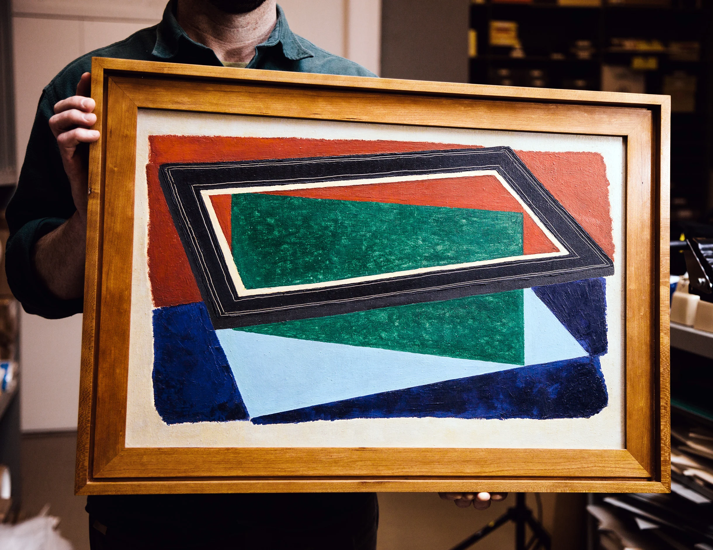 Josef Albers, "Black Frame" (1932.)