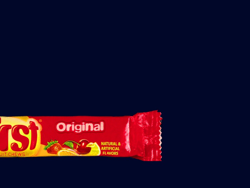 Got to work with my favorite candy for a stop motion piece for a TBS & Starburst TV Bumper for July 4th weekend, which is currently airing on TBS this week for the holiday. Collaborated on the animation with Dave Zeller May your 4th Burst with Flavor!