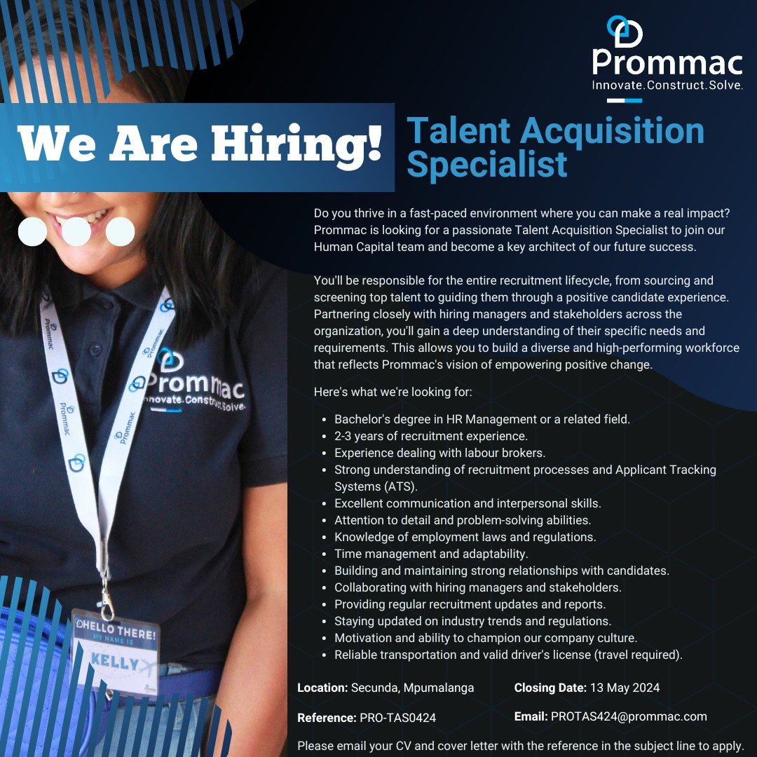 #TalentAcquisition #WorkWithPurpose #RecruitingNow #JoinTheTeam