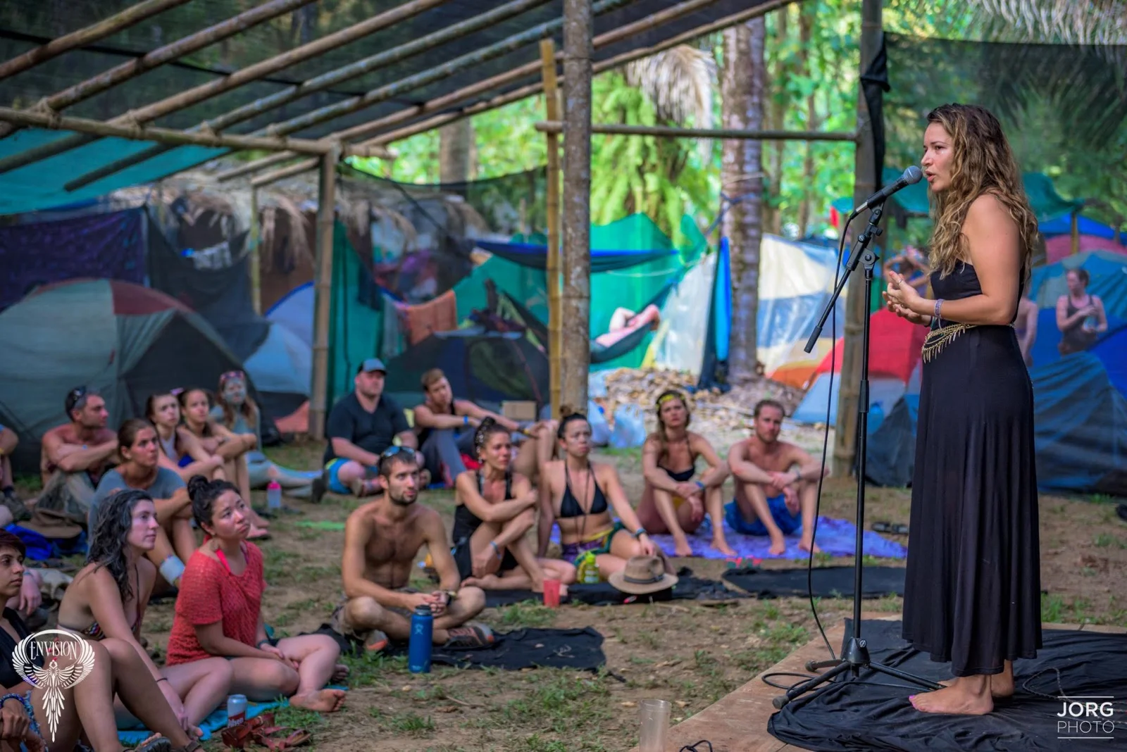 You can spot me in the front row here of Vicki Rox's presentation. Photo by Andrew Jorgensen