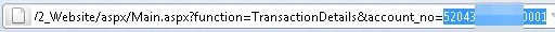 Example of Horizontal Privilege Escalation with an online bank.