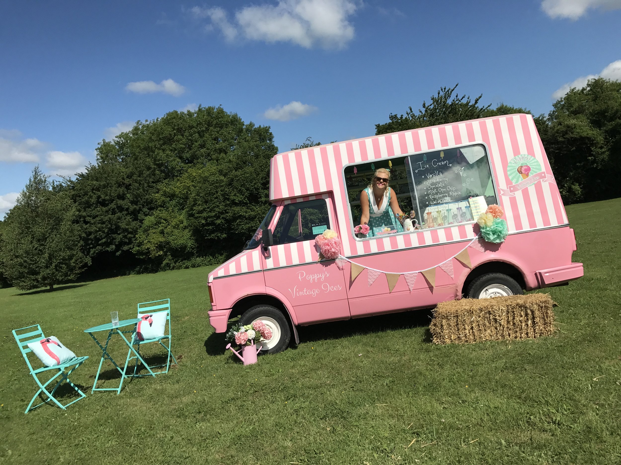 vintage ice cream van