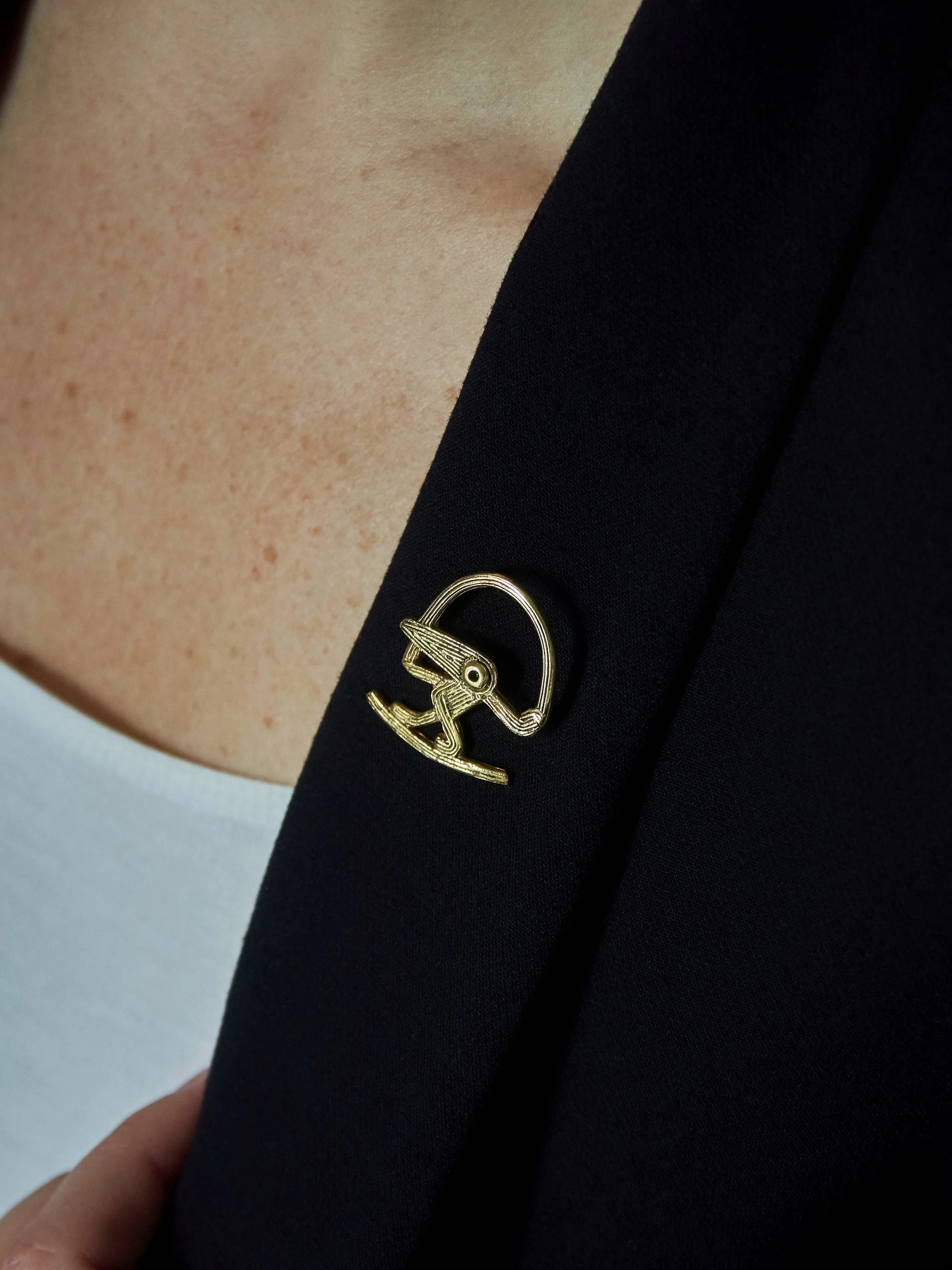 CORDELI – Bird Fibula Brooch