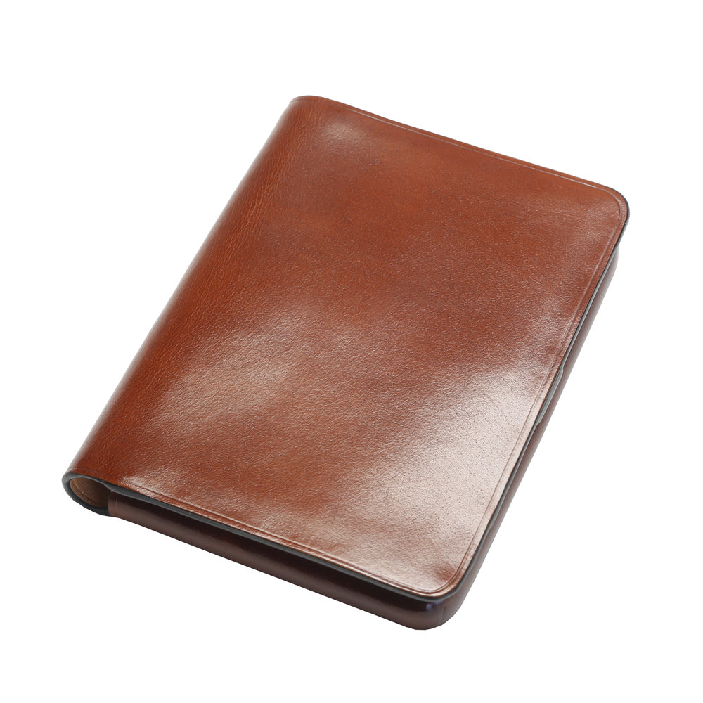 Bicolor leather card holder - Il Bussetto