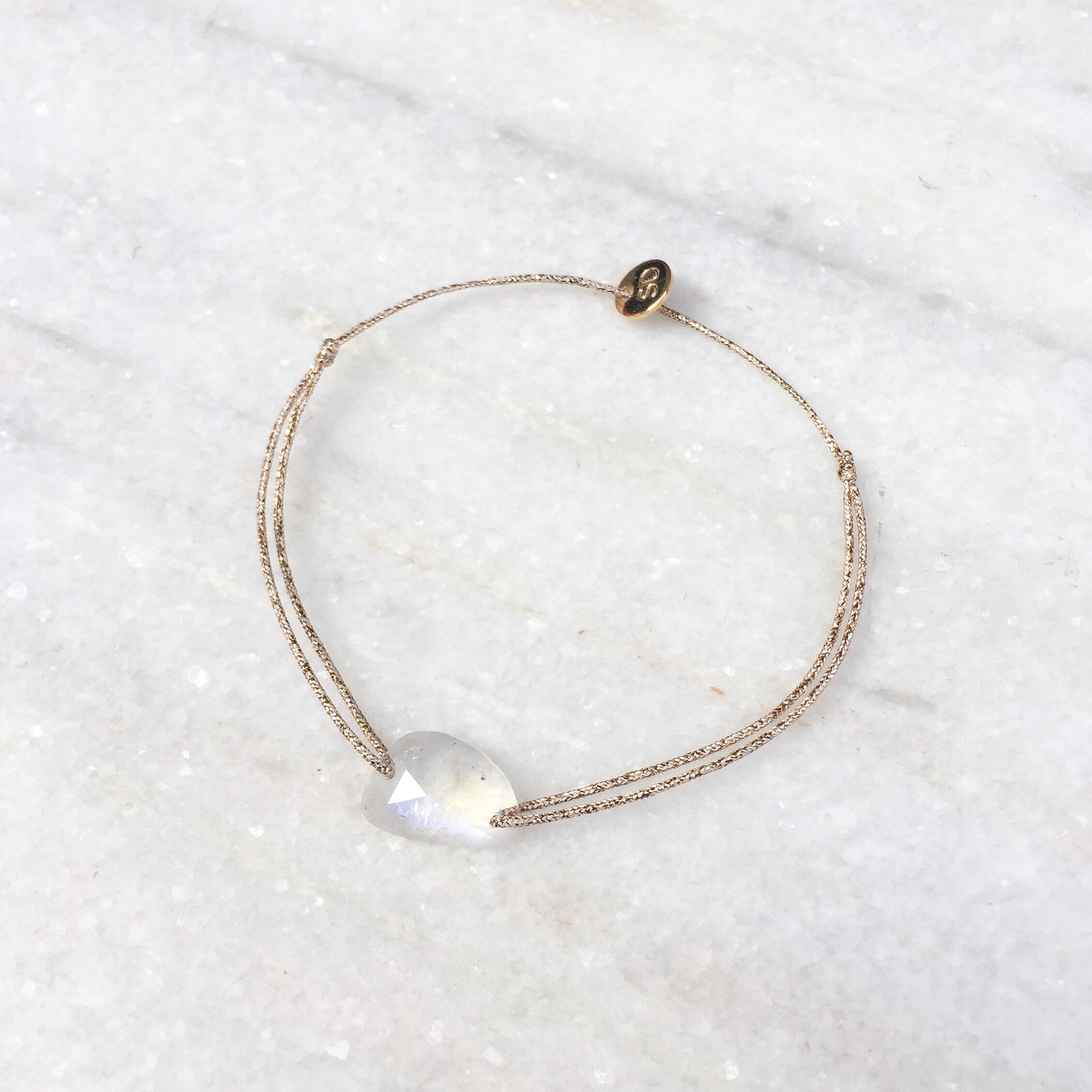 LUXE gemstone bracelet | Moonstone