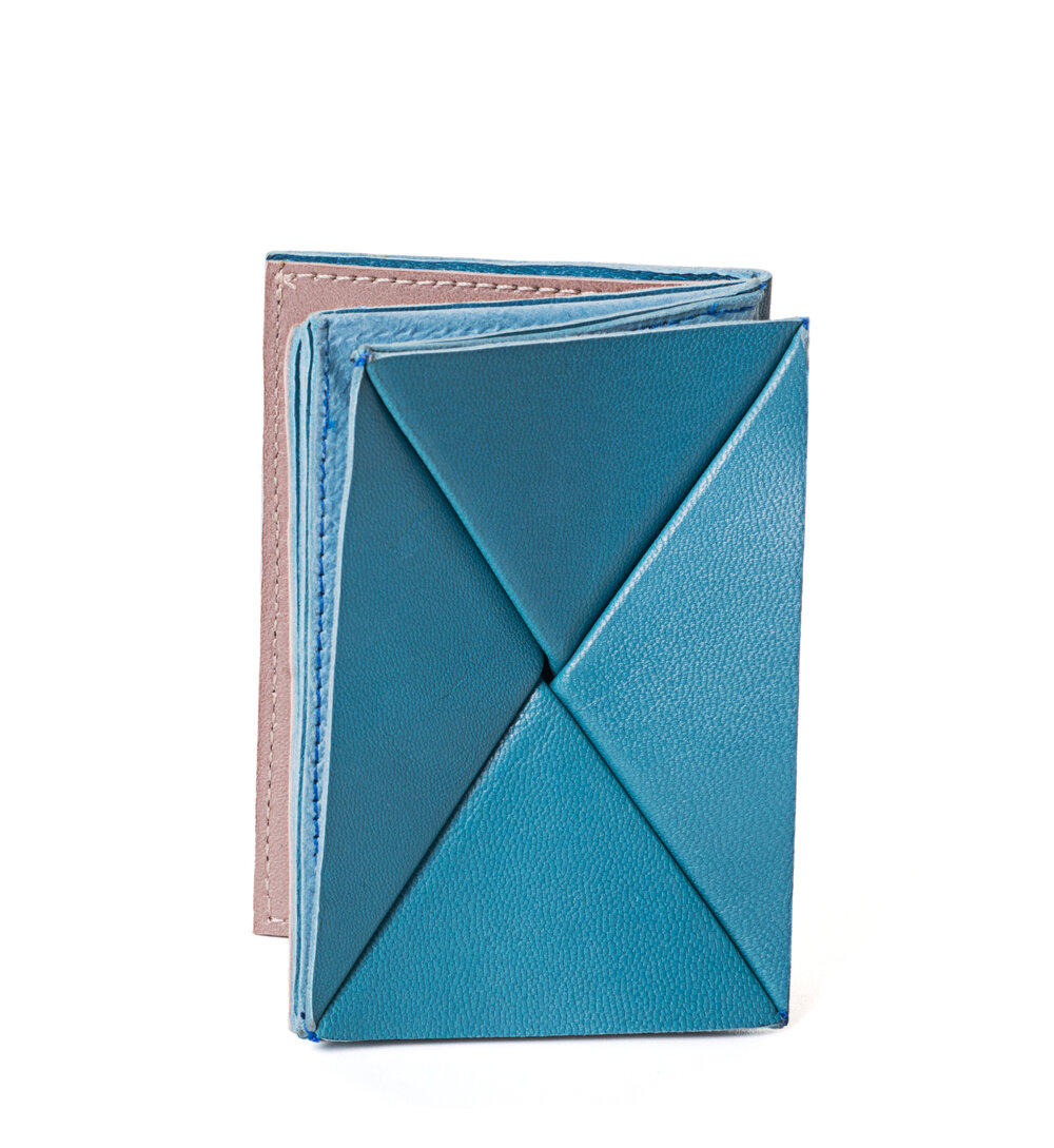 WALLABE small leather origami wallet ♂♀ | Kisim — Calame Palma