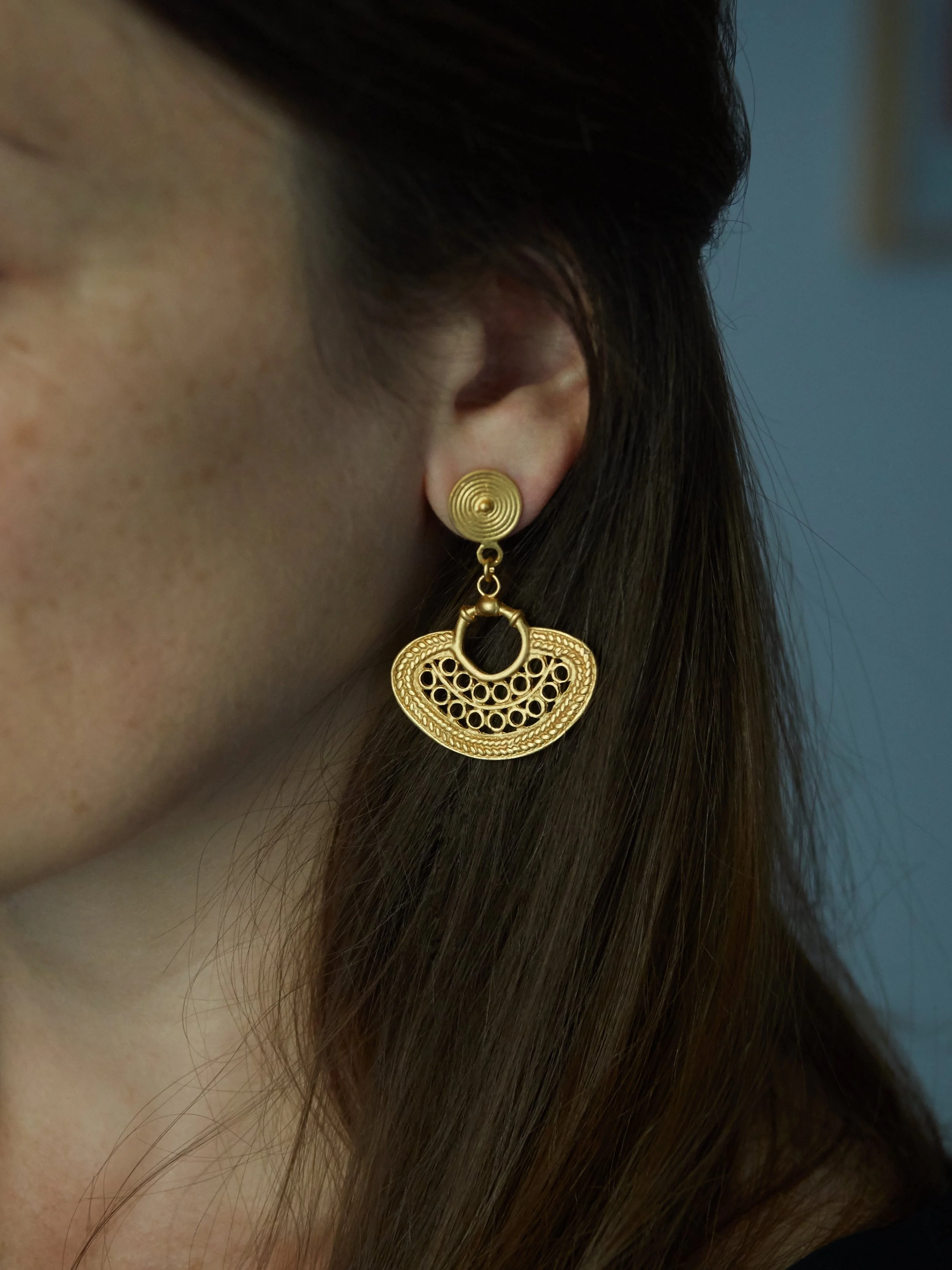 Zenú Semilunar Earrings