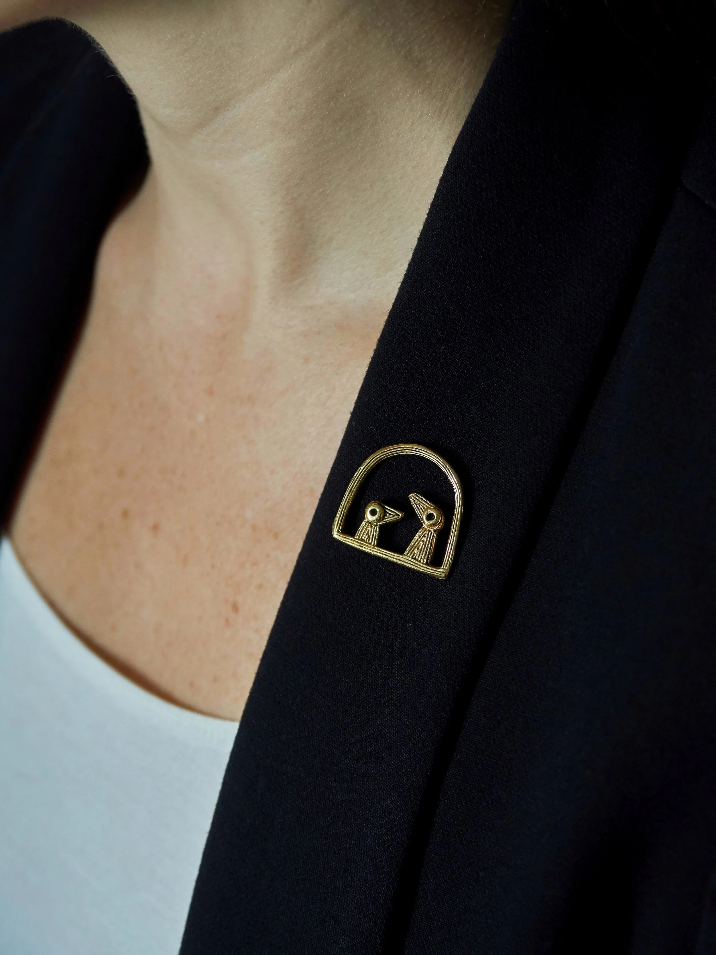 PÈRE ET FILS – Bird Fibula Brooch