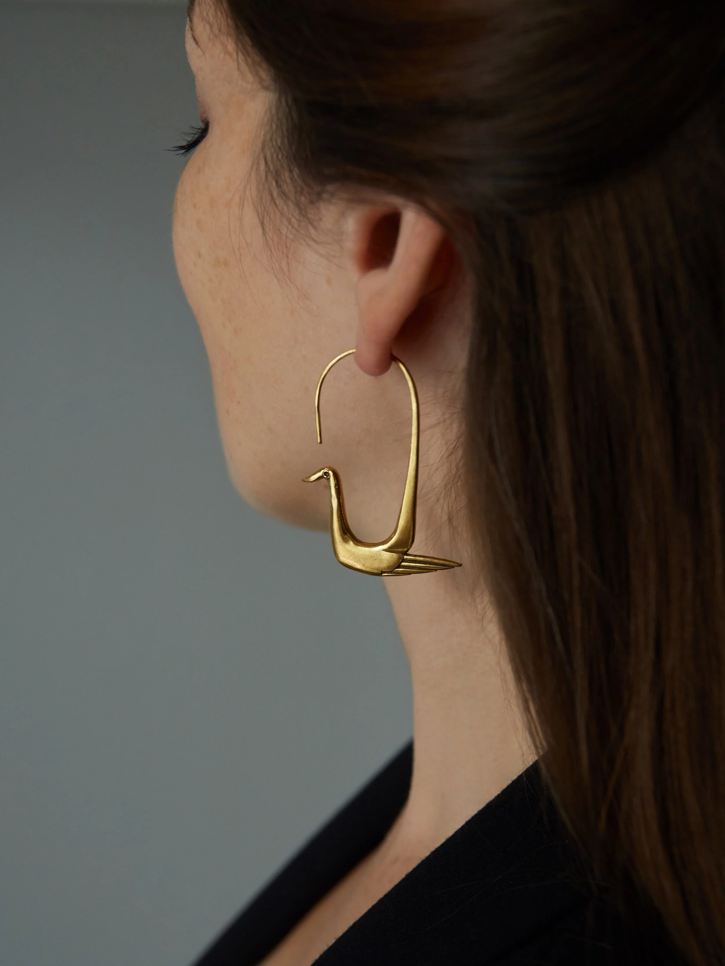 SUPER CANARD – Bird Earrings