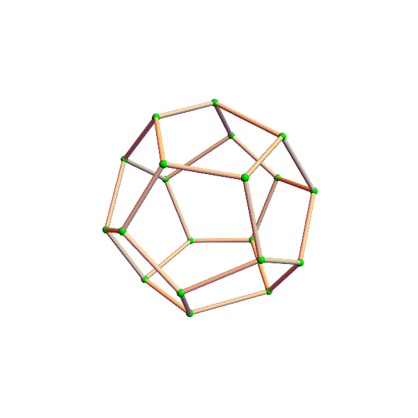 squirming dodecahedron