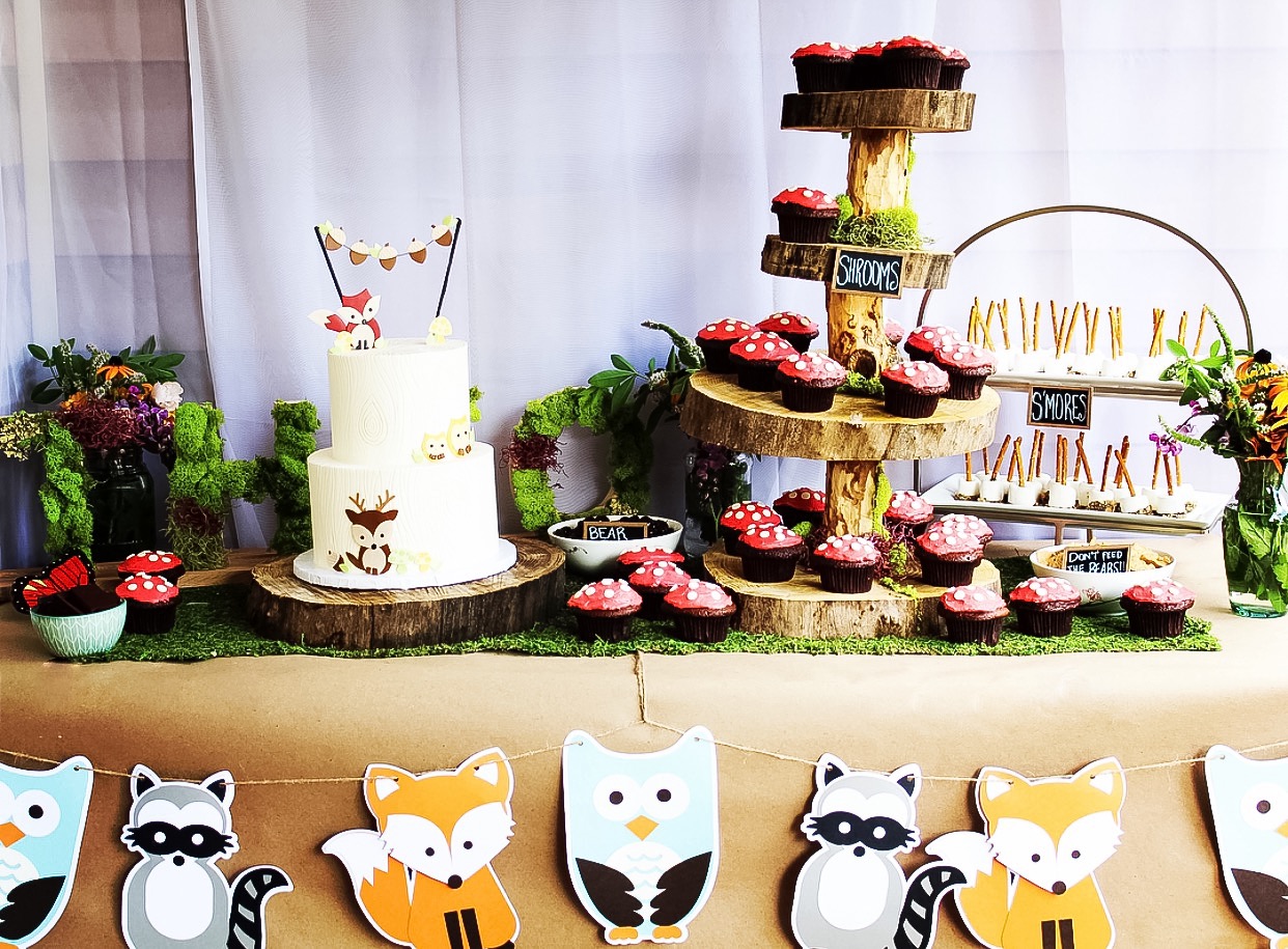 Planning a Woodland Animals Themed Party — First Thyme Mom