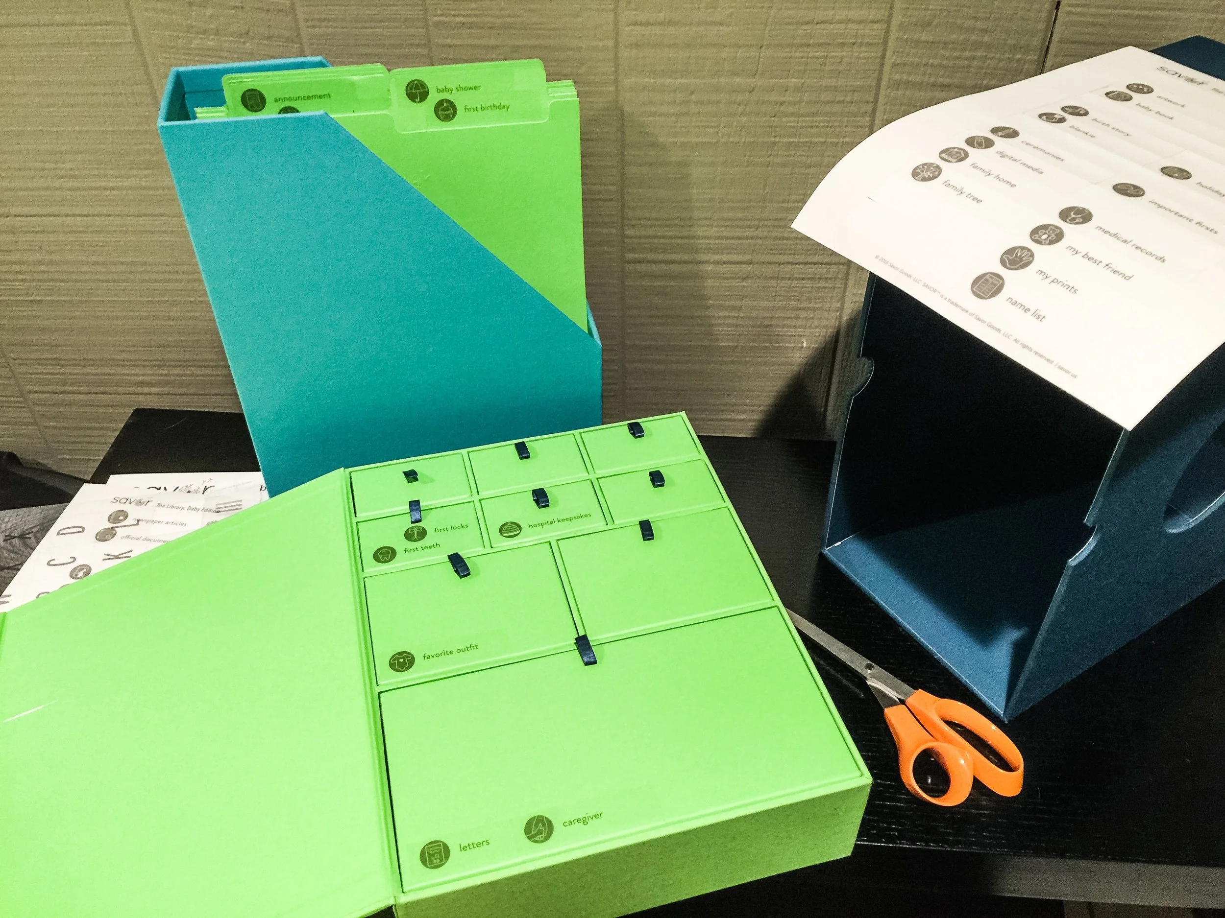 baby keepsake library