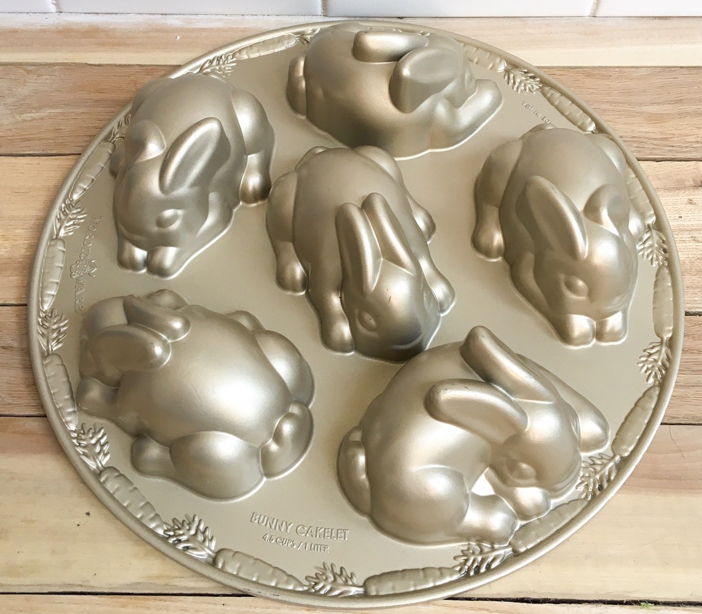 How to use the Nordic Ware Bunny Mold. Bunny cake pan mold for detailed bunnies. 