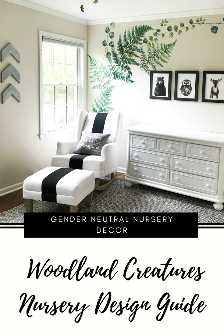 plaid nursery decor