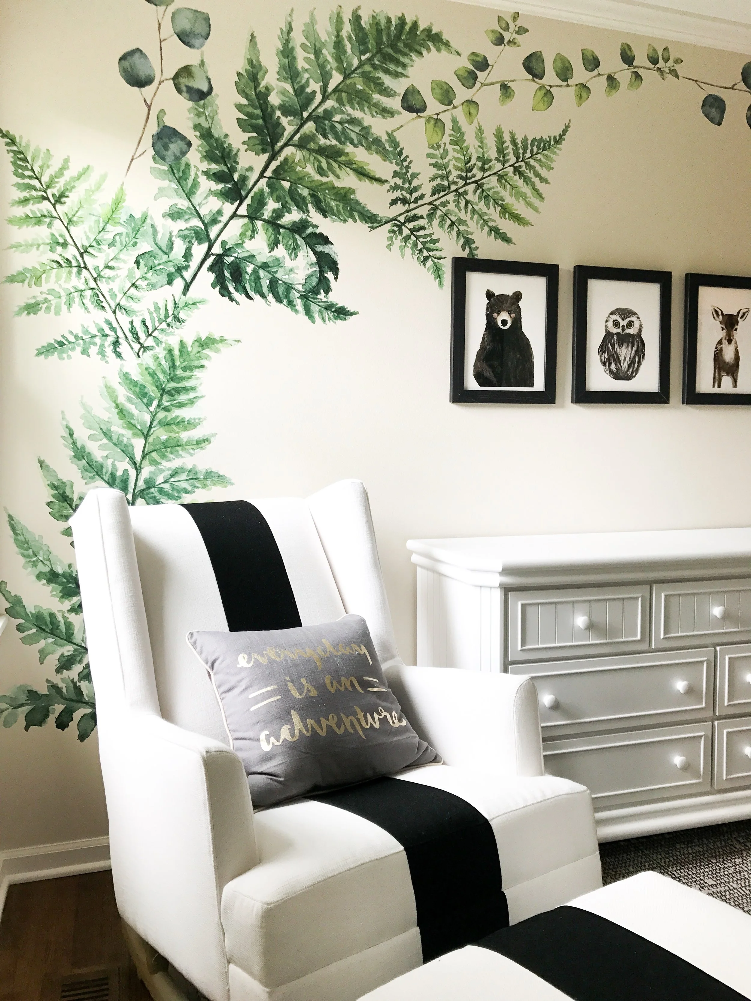 Gender Neutral Nursery Baby Woodland Theme Nursery Gender Neutral