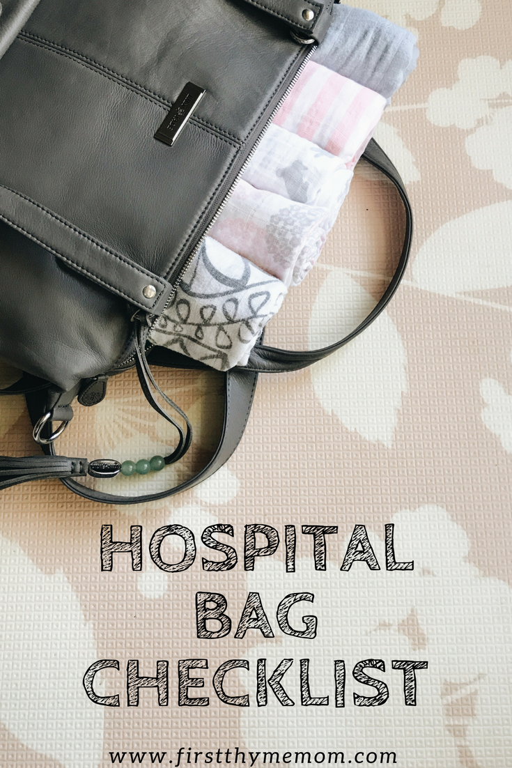 What's In My Hospital Bag — First Thyme Mom