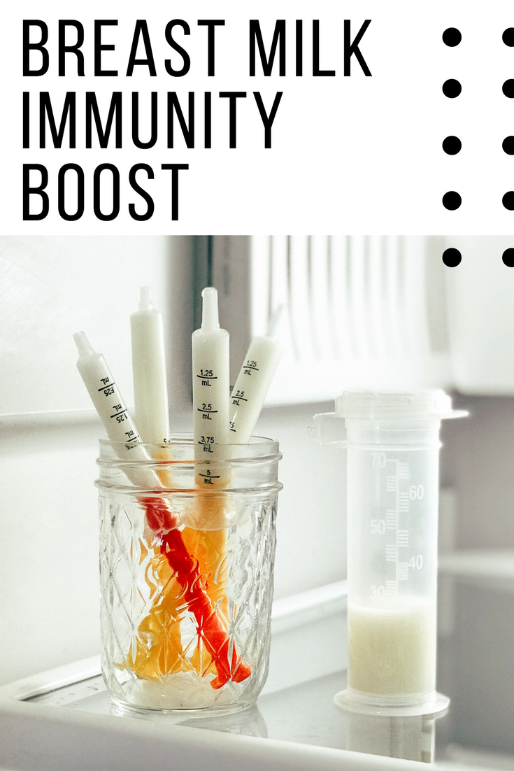 Breast Milk Immunity Boost