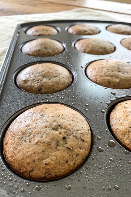 Muffin Top Pan Blueberry Muffin Recipe — First Thyme Mom