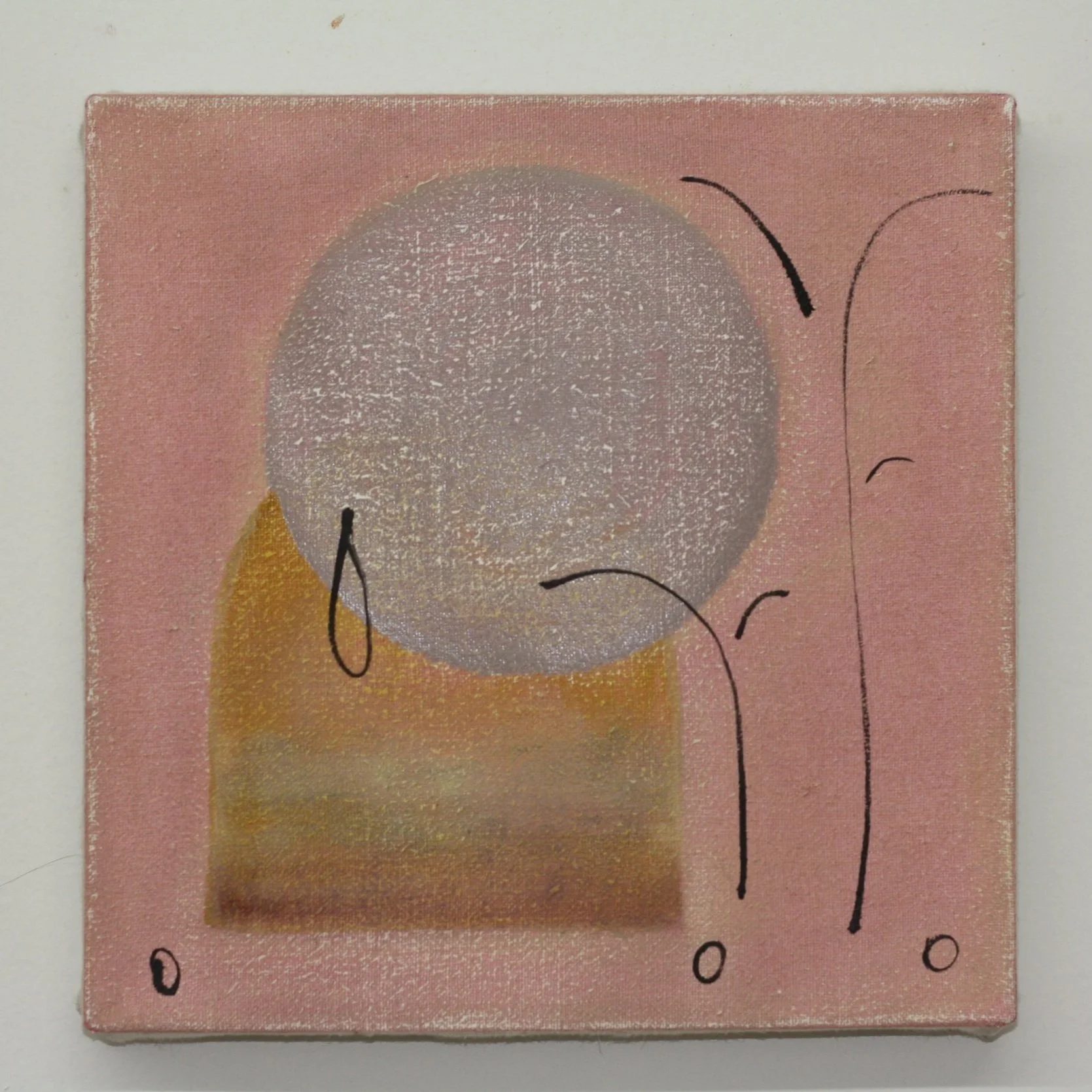 C.C. Czerwinski, Manrique’s mandate (2022), Oil on linen, 10 x 10 “