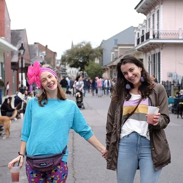 Take me back to New Orleans 💜💚💛