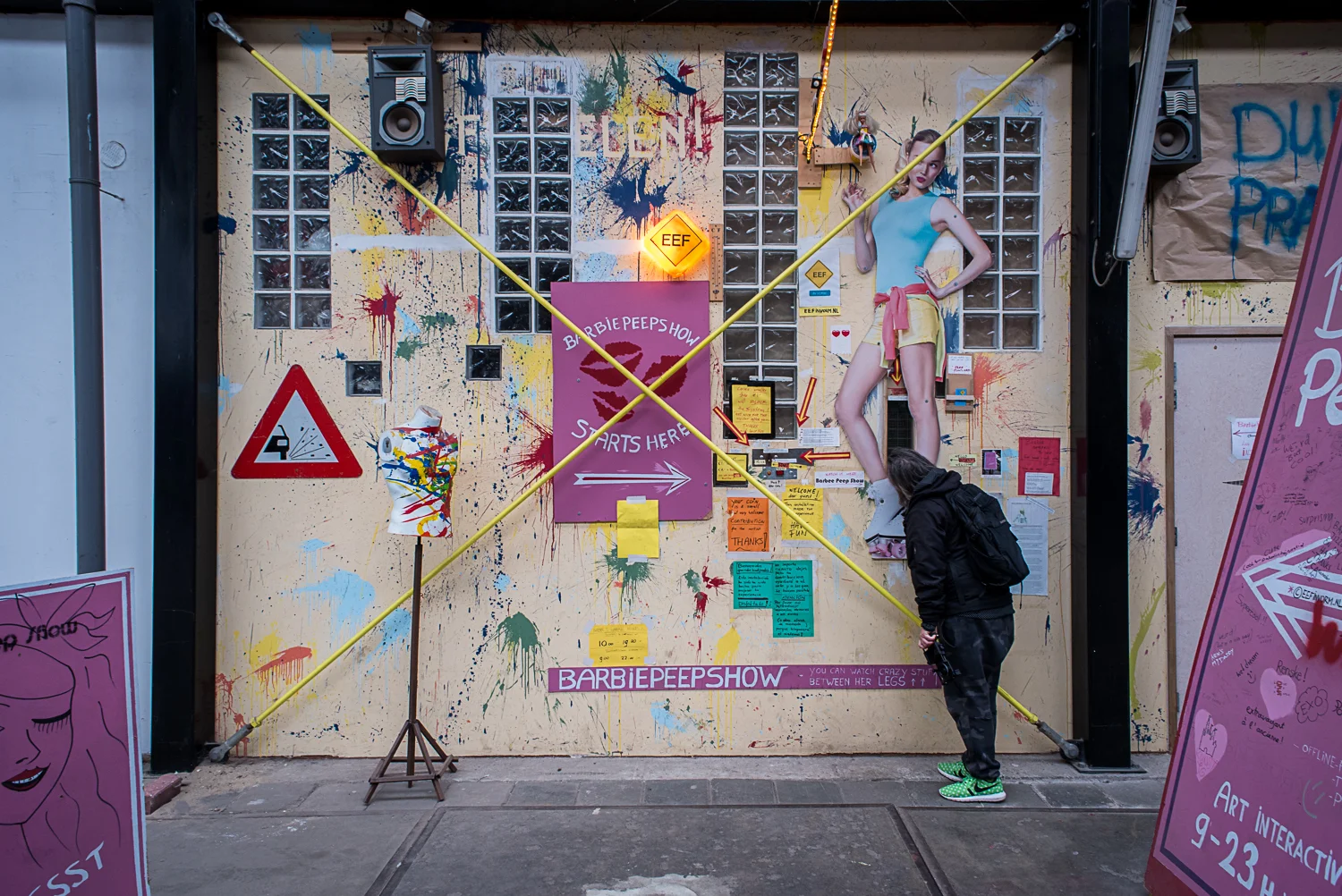 © Ayash Basu. Amsterdam's quirky charms are well reflected at the NDSM work spaces.