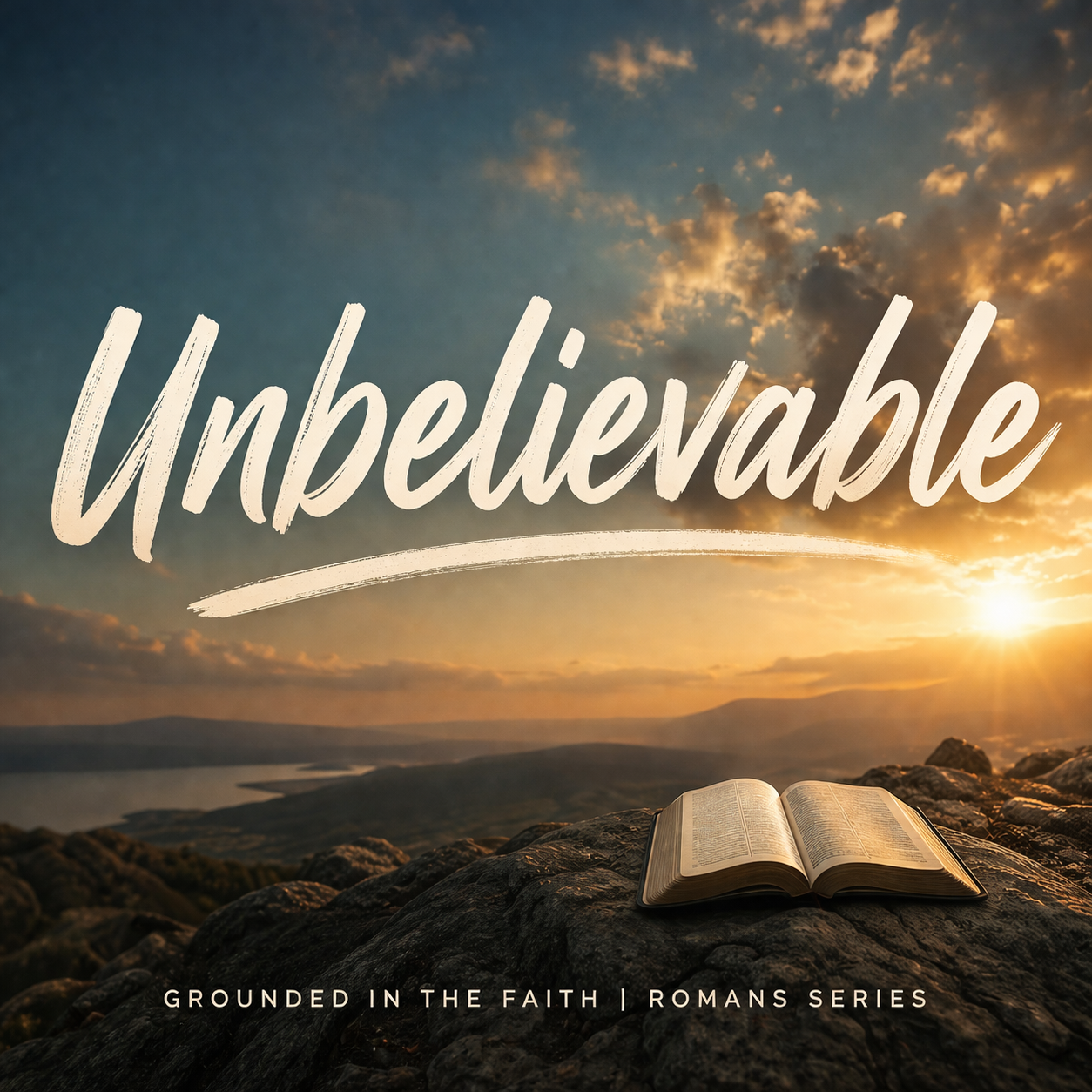 Grounded in the Faith | Message 6: Unbelievable
