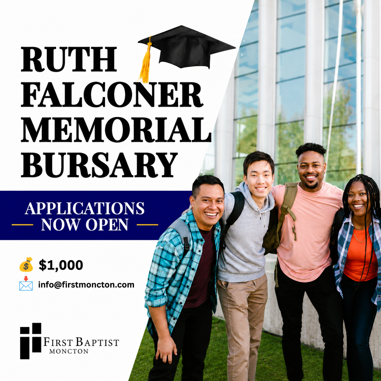 Applications Open | Ruth Falconer Memorial Bursary