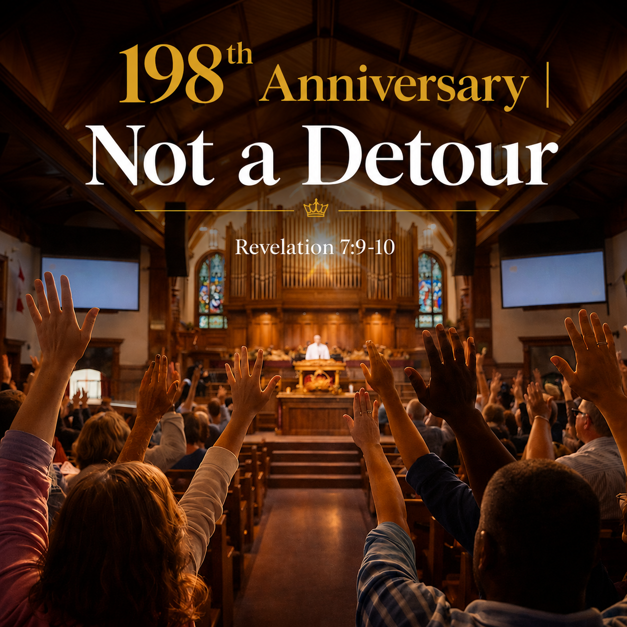 198th Anniversary Sunday | Not a Detour