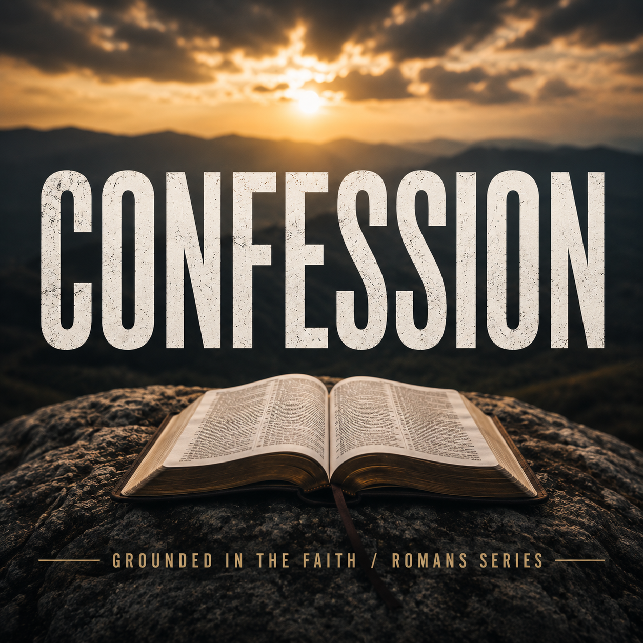 Grounded in the Faith | Message 10: Confession