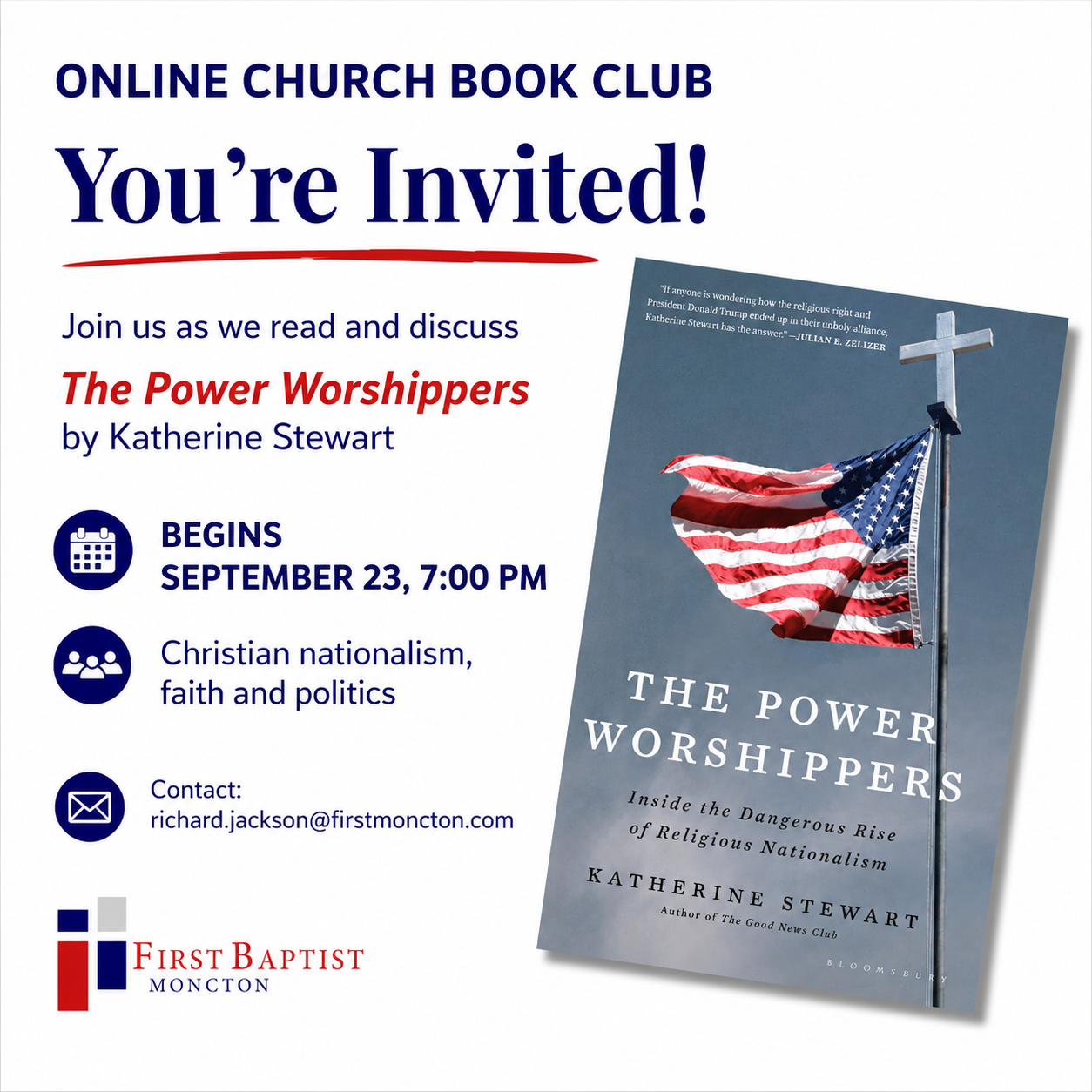 Online Church Book Club | The Power Worshippers with Pastor Richard Jackson