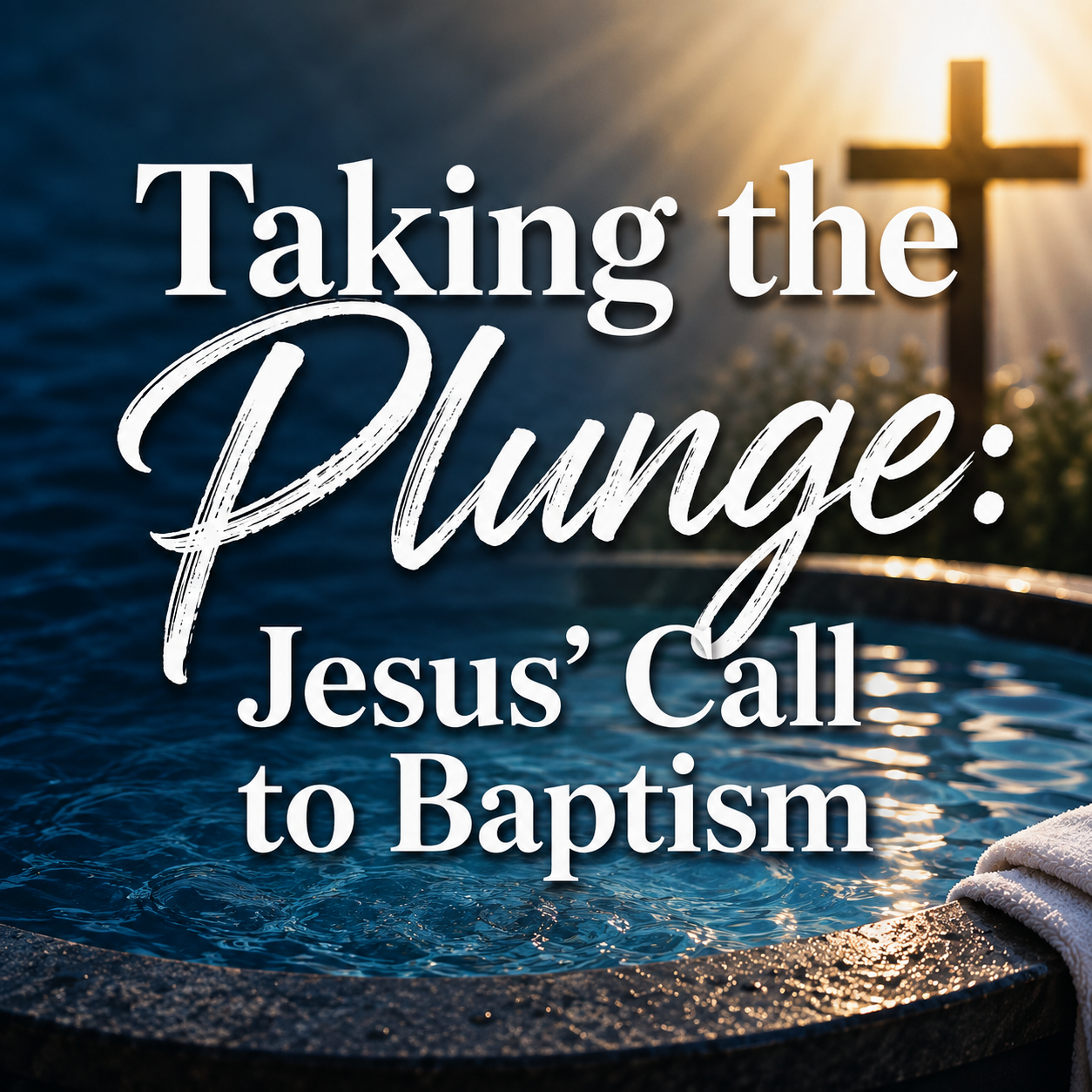 Taking the Plunge: Jesus’ Call to Baptism