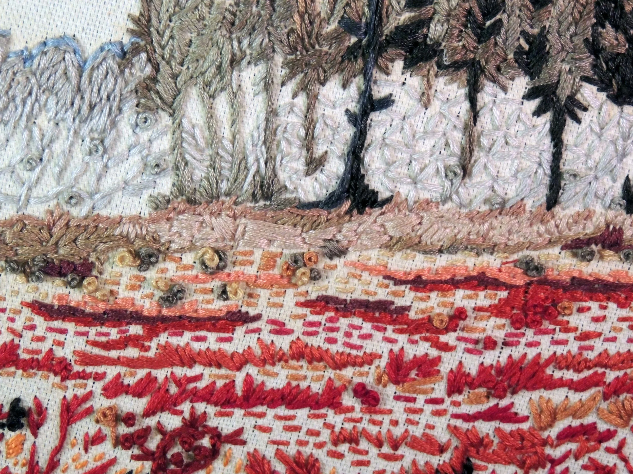 "Red Comet" detail