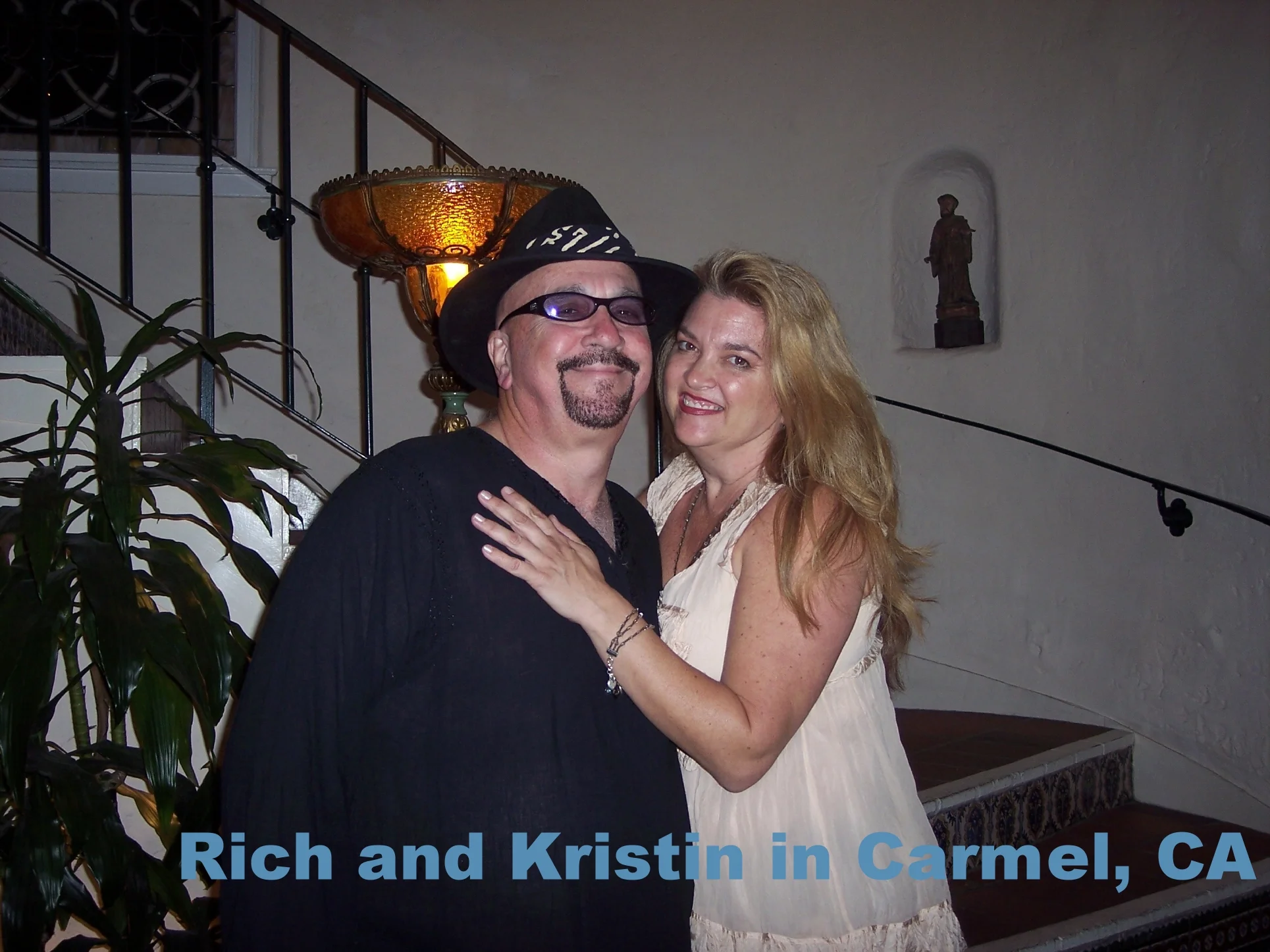 Rich and Kristin 2007 in Carmel, California