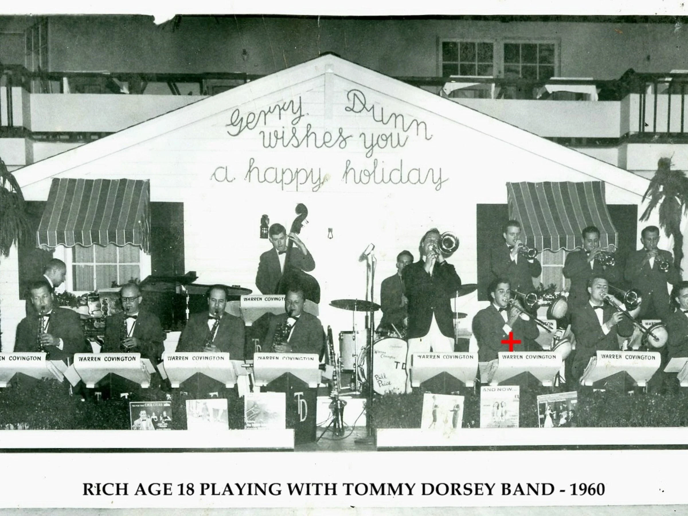 Rich at 18 playing with Tommy Dorsey band.jpg