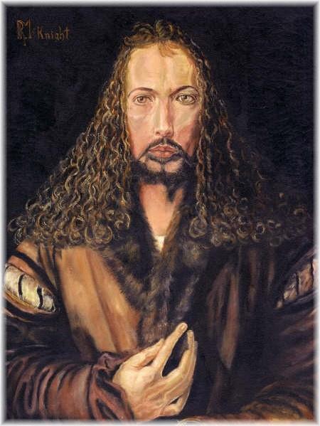Bobby's Replica of Master Durer's In-a Christ Like Image - circa 1500