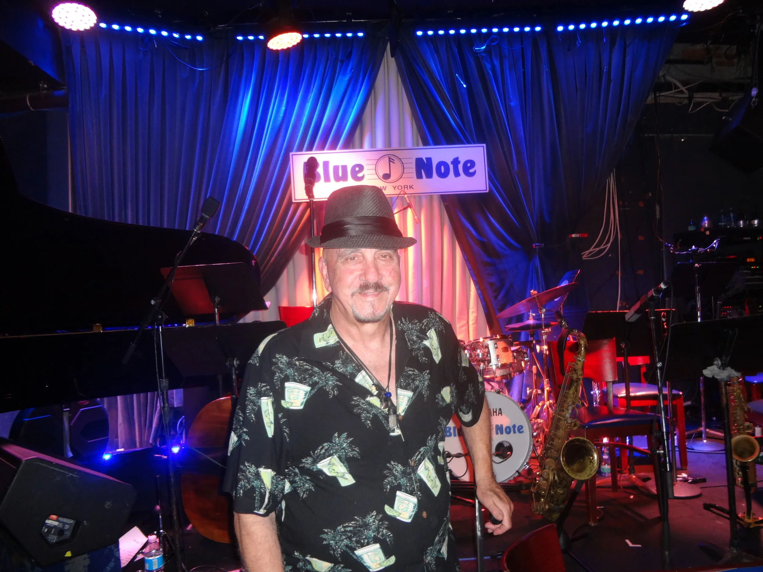 Rich Pulin honored at the "Blue Note Jazz Club" New York City - July 11, 2016 for Clifford Brown/Rich Pulin lyrics and arrangement "It's You La Rue"