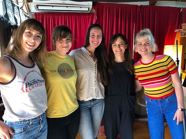 Heather Woods Broderick &amp; The Four Elements! The greatest choir ever! Seriously though, this was an amazing afternoon of choir tracking last week. HWB&rsquo;s new record is so good it hurts. #heatherwoodsbroderick #studio #recordingstudio #theiso
