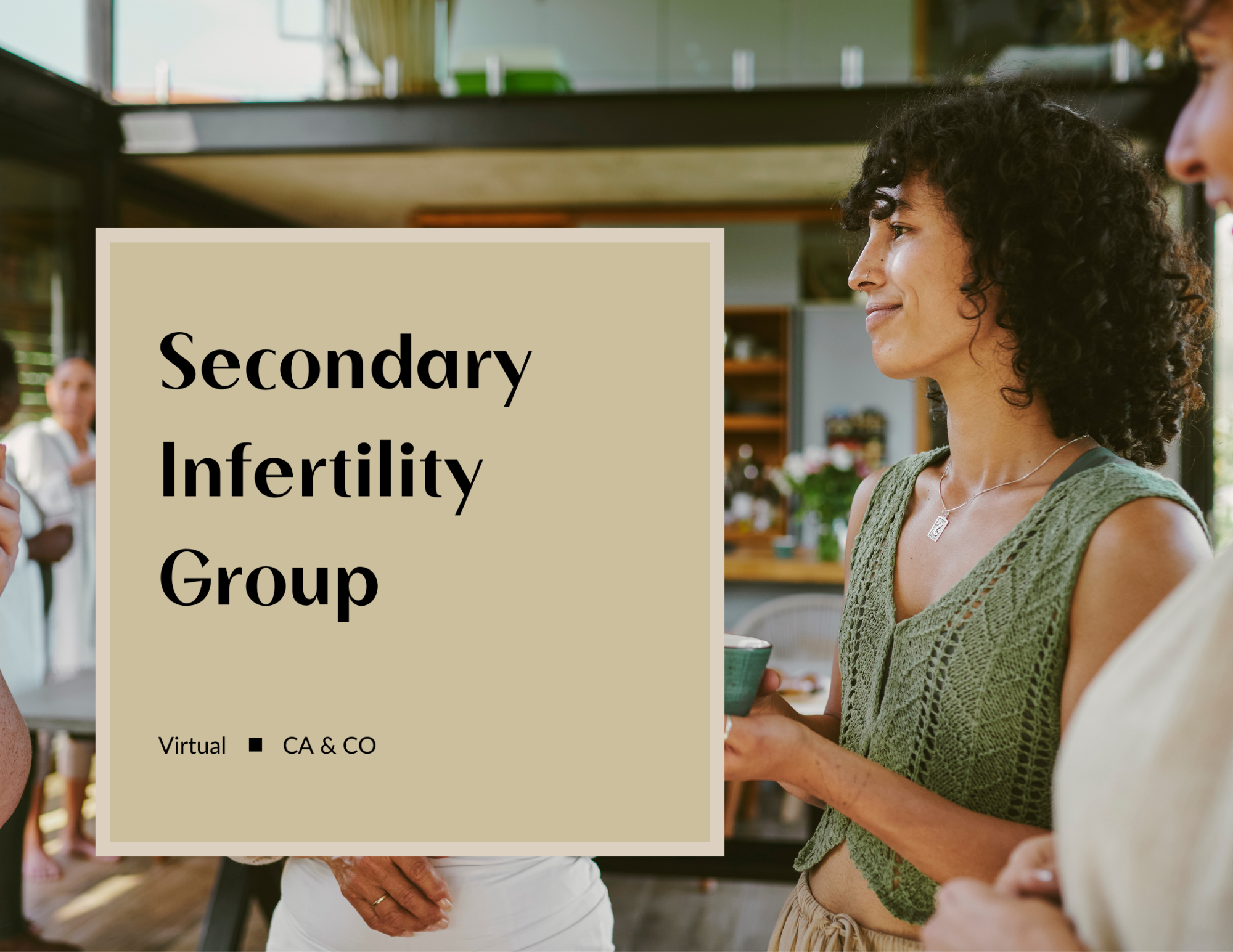 Group for women experiencing secondary infertility