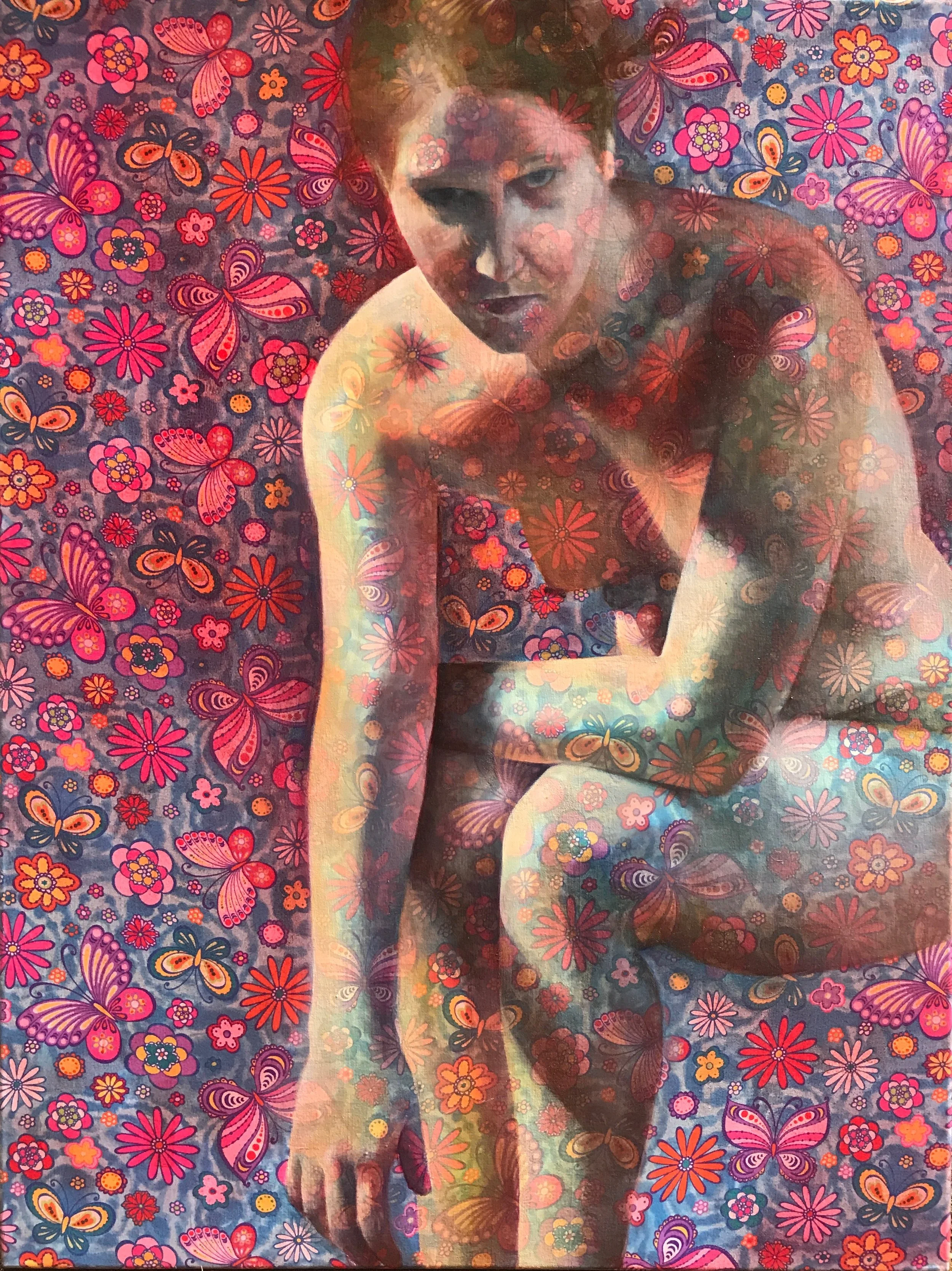 Bruised I Oil on fabric 48"x36" 2013