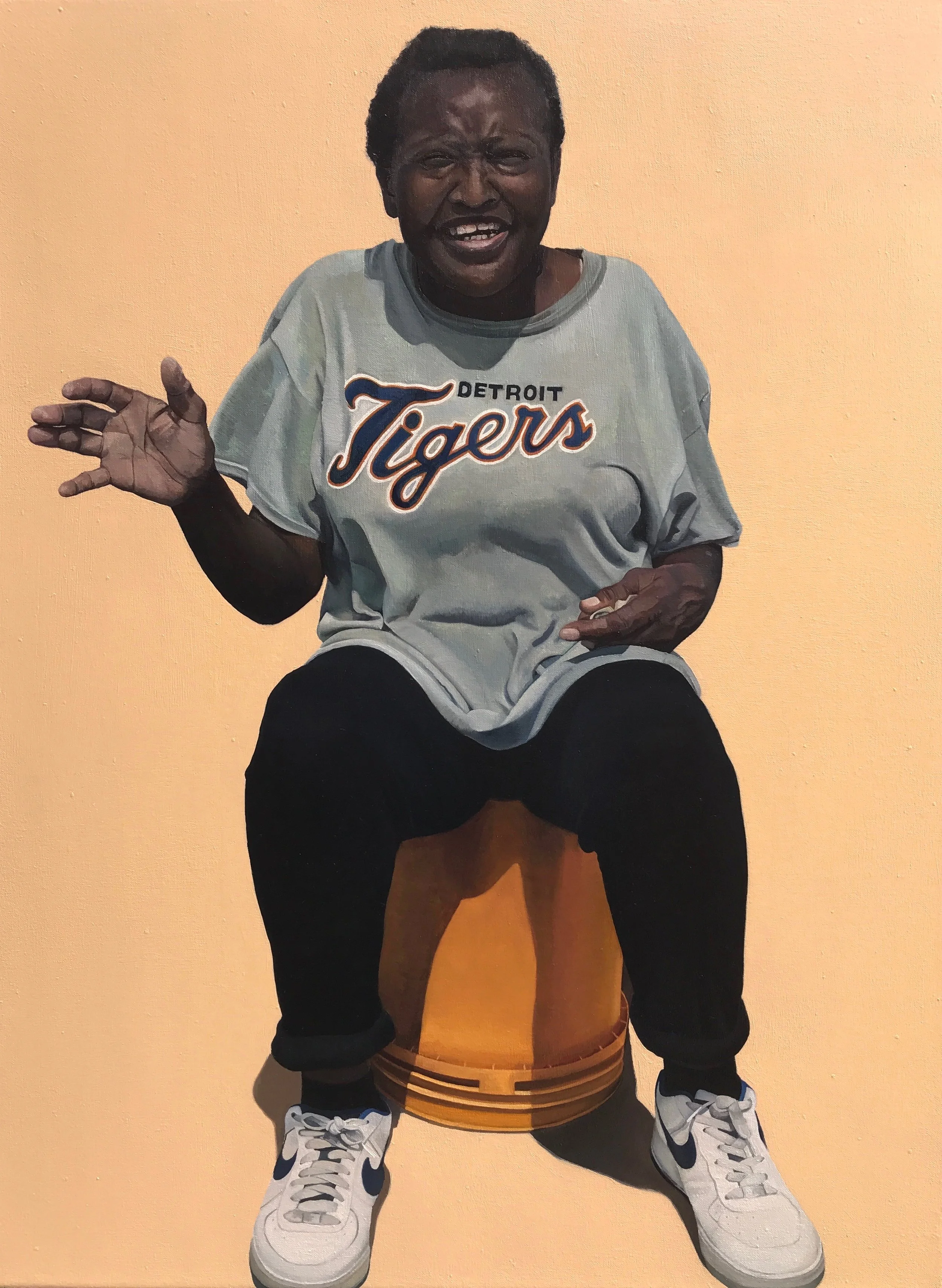 Cheryl Oil on canvas 32”x24” 2018
