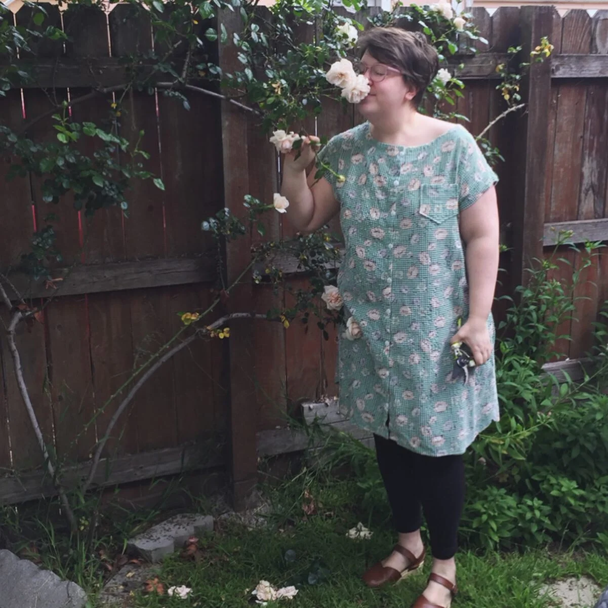 May 18: Maya Dress in Japanese Seersucker