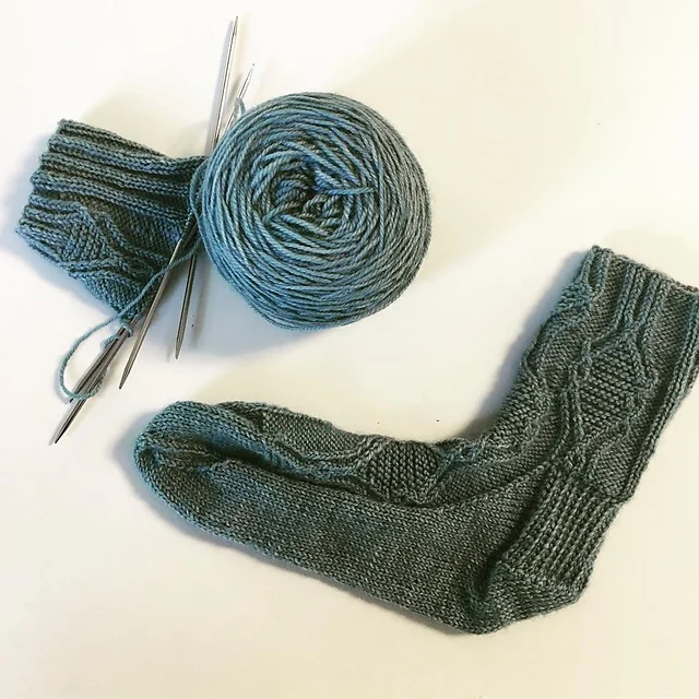 Previous Festoon socks for a petite friend