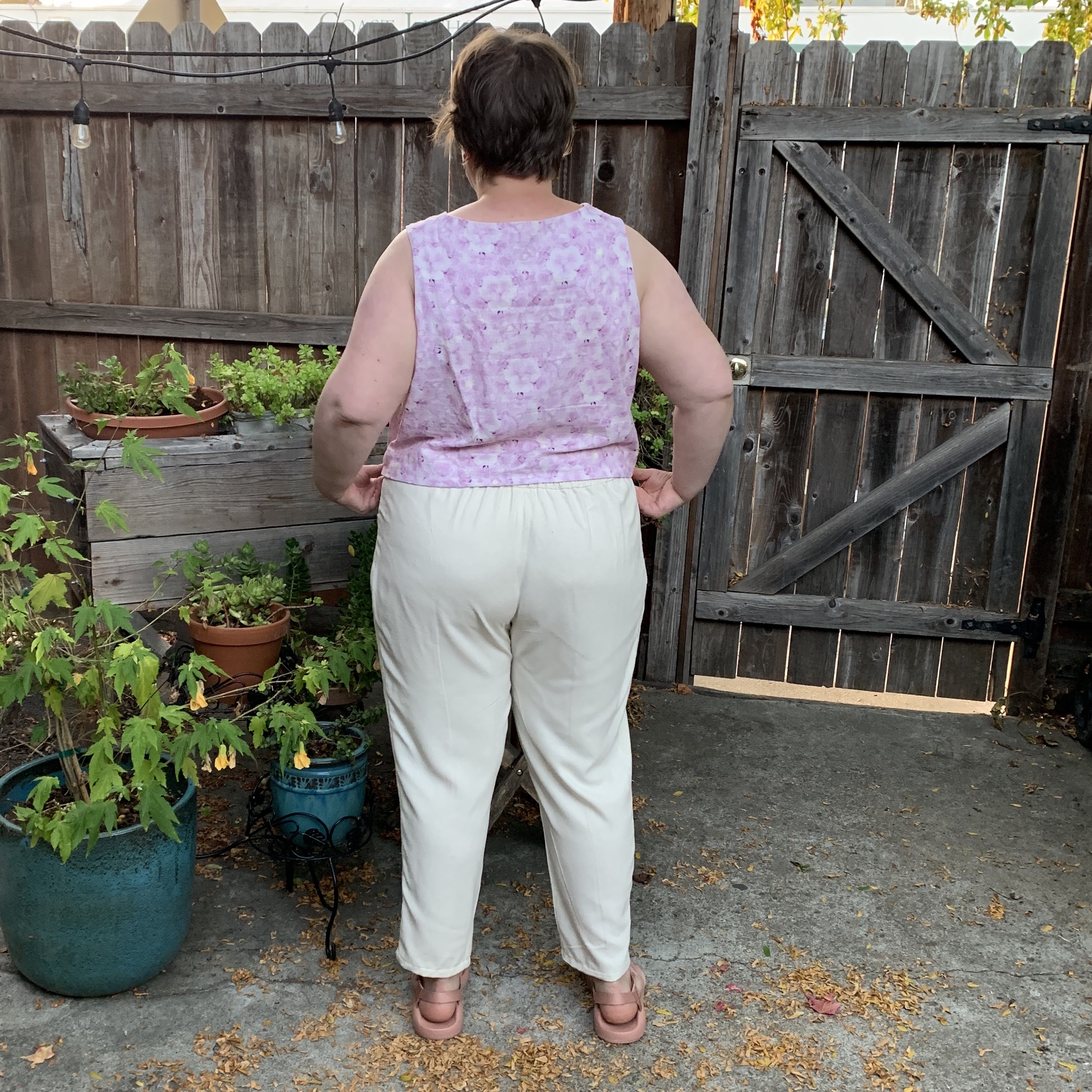 Looking pretty good from the back, too!