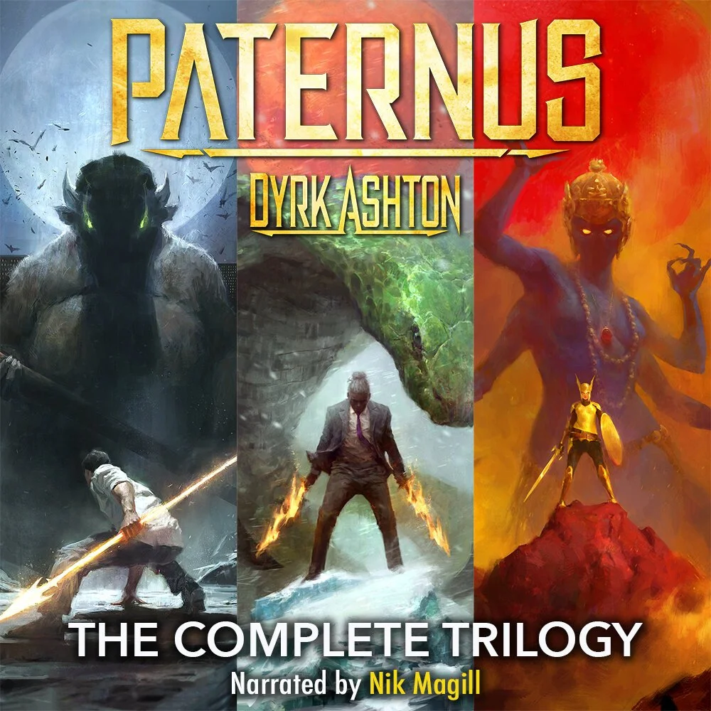 PATERNUS: THE COMPLETE TRILOGY Audiobook now available on Amazon, Audible and iTunes