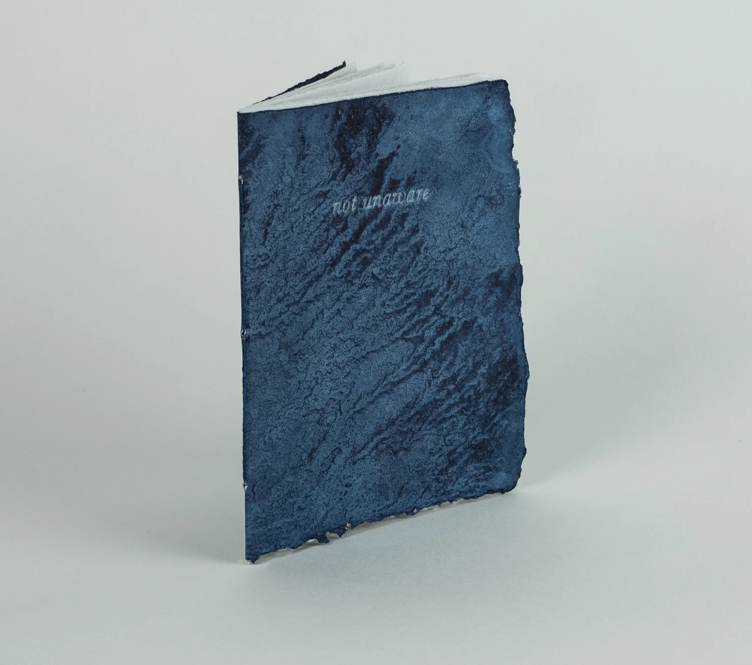 Another example of an indigo-dyed cover.